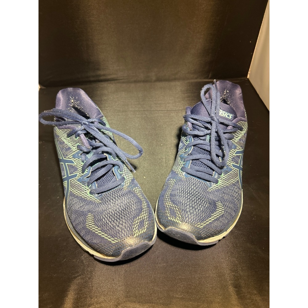 Asics Gel-Nimbus 20 Womens Running Shoes Blue Green T850N Sneakers Size 9